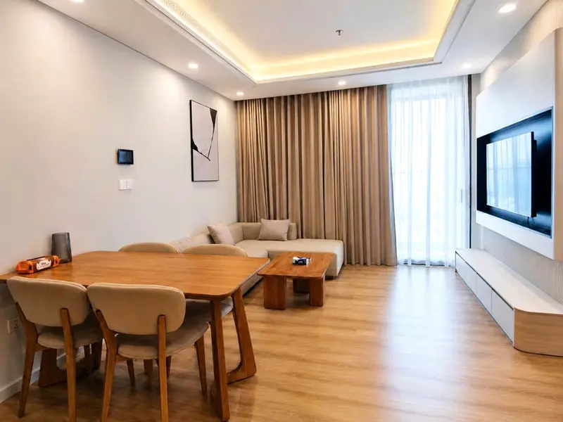 Panoma 1, 방 1개 아파트, 거실